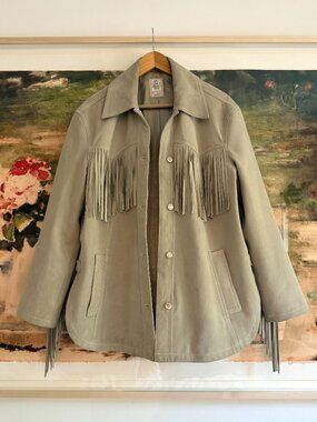 We The Free Fringe Out suede jacket